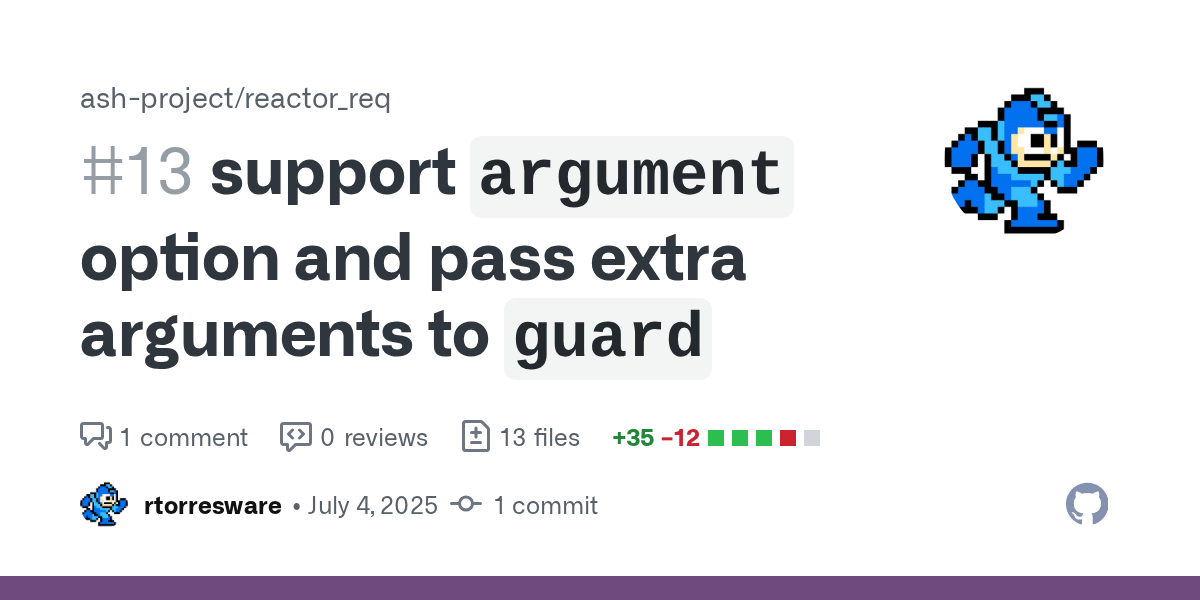 support `argument` option and pass extra arguments to guard by rtor...