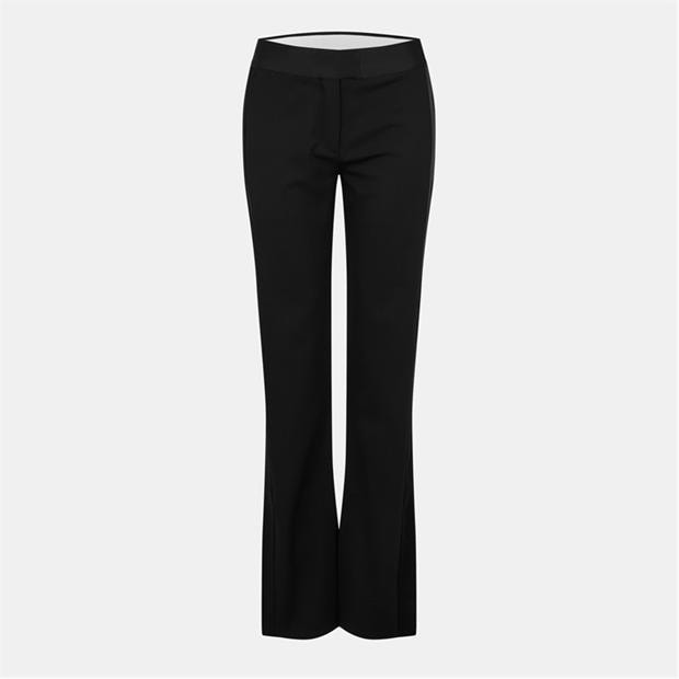 OFF WHITE: OFF WHITE Women's Knitted Relaxed Fit Trousers