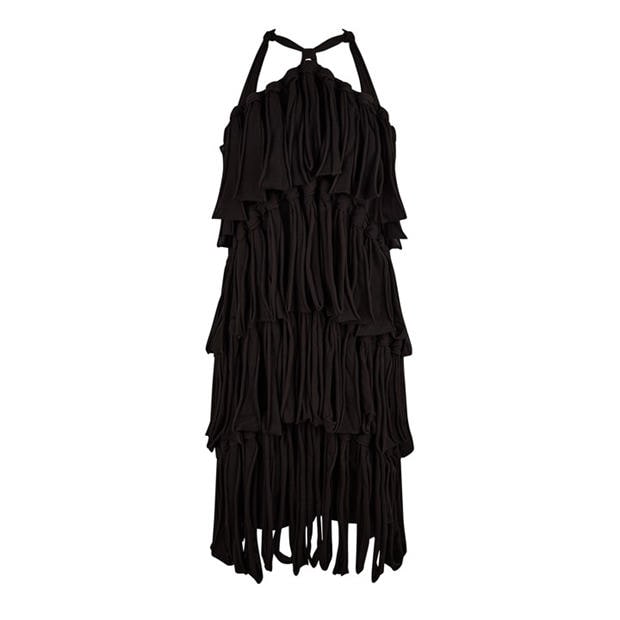 BOTTEGA VENETA: BOTTEGA VENETA Women's Architectural Flared Skater Dress