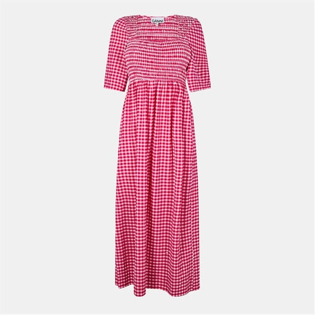 GANNI: GANNI Women's Midi Smock Dress