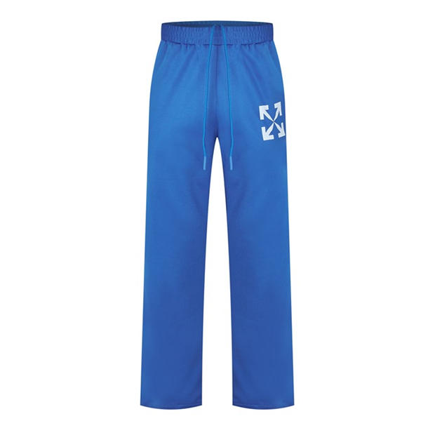 OFF WHITE: OFF WHITE Men's Arrow Jogging Bottoms Closed Hem Fleece Trousers