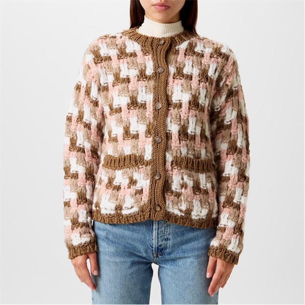 MONCLER GRENOBLE: MONCLER GRENOBLE Patterned Cardigan