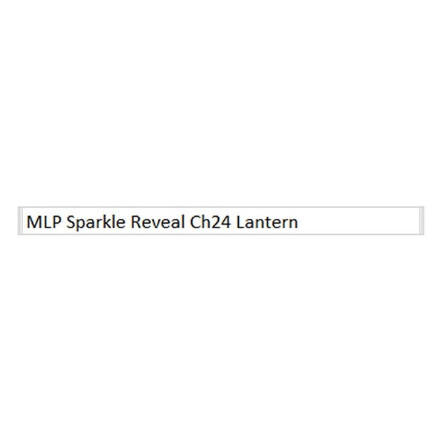 My Little Pony: My Little Pony MLP Sparkle Reveal Ch24