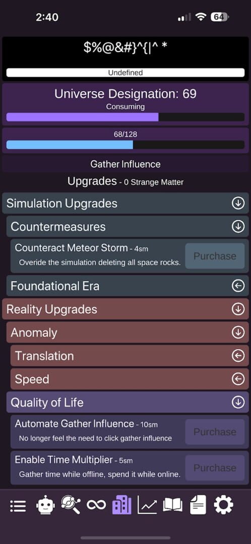 Idle Dyson Swarm screenshot 2