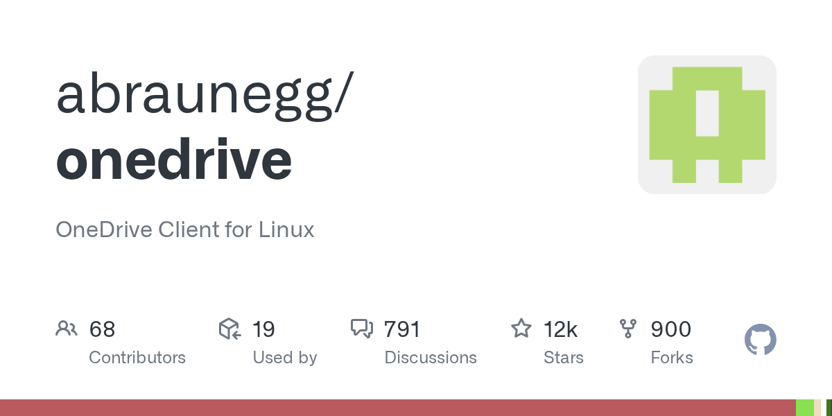 GitHub - abraunegg/onedrive: OneDrive Client for Linux