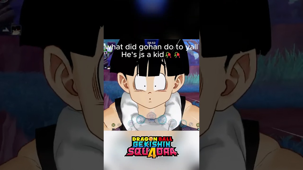 Bros just a kid #dragonball #dragonballgekishinsquadra #dragonballz...