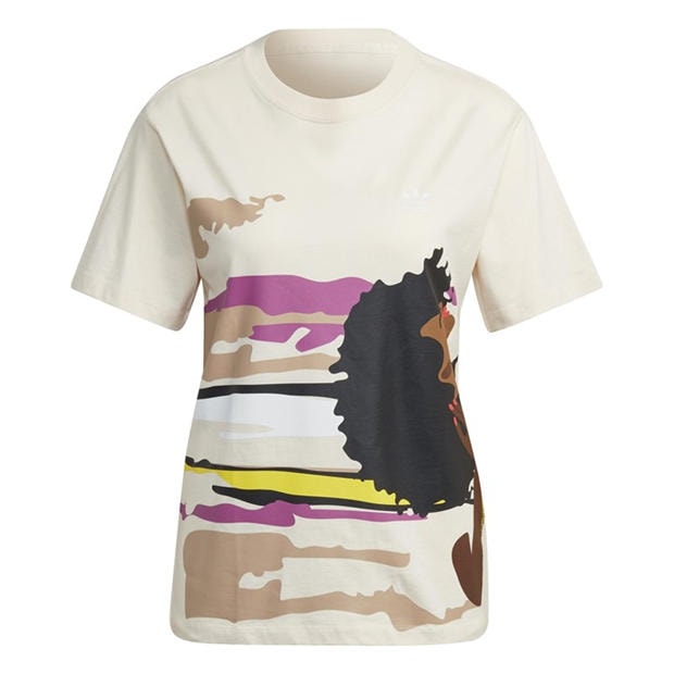 adidas Originals: adidas Originals adidas X Thebe Magugu Regular T-Shirt Womens