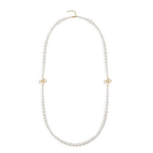 AGENT PROVOCATEUR: AGENT PROVOCATEUR Barb Long Pearl Necklace