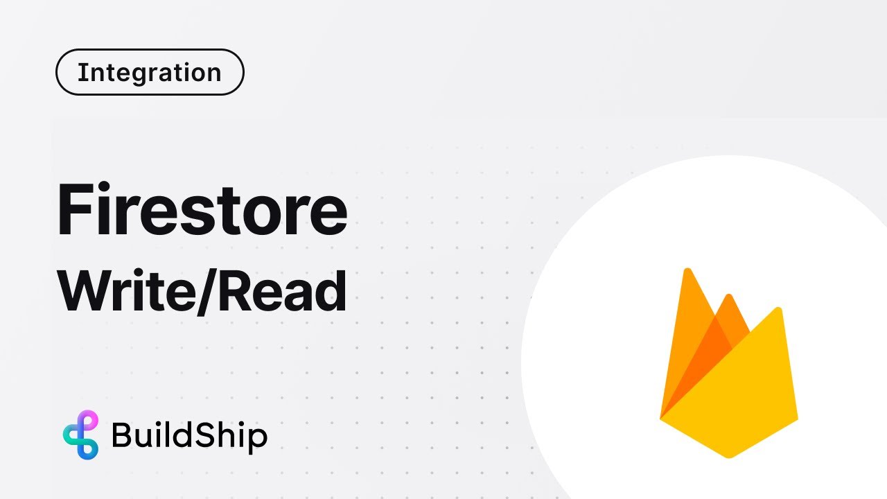 Firestore CRUD with no code - visual workflow builder
