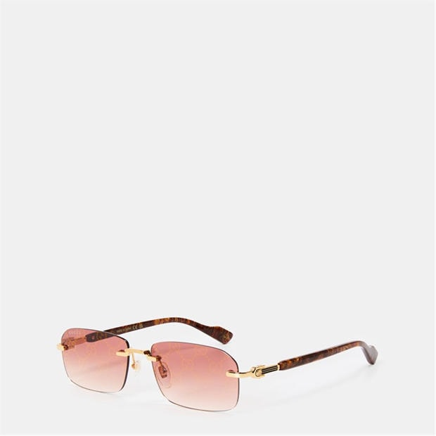 GUCCI: GUCCI Men's Rectangular Frame Sunglasses