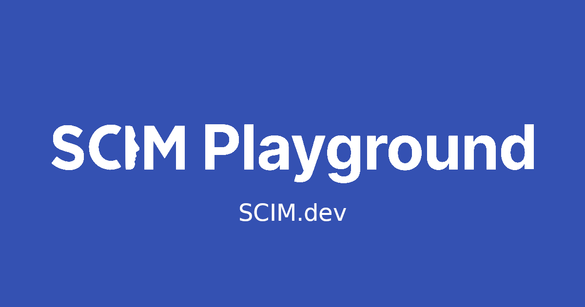 Users | scim.dev