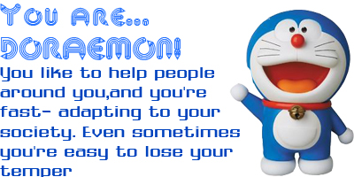 you are Doraemon