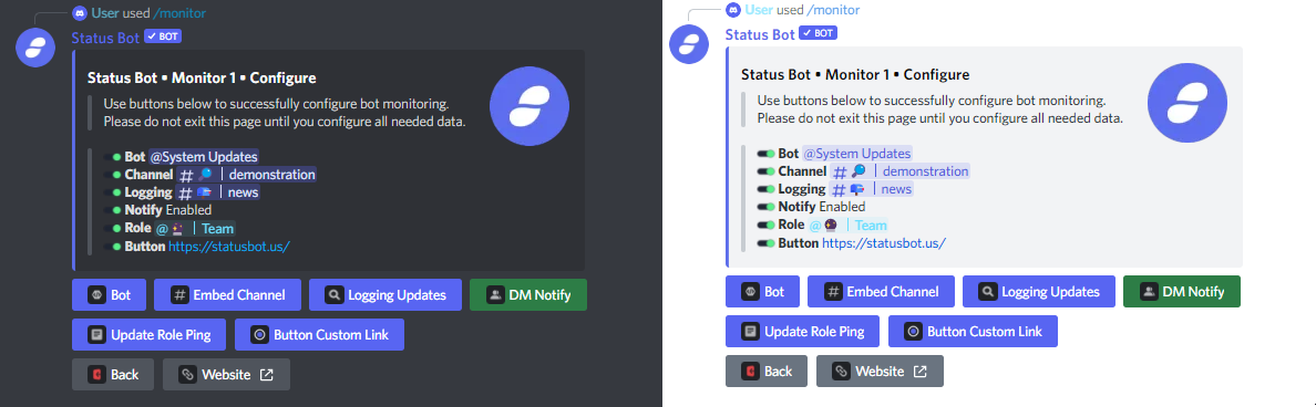 Status Bot | Discord App Directory