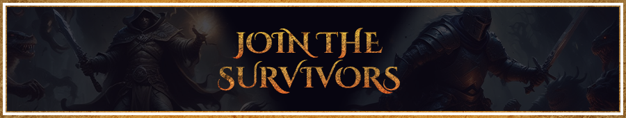 Trailborn RPG Join The Survivors Banner
