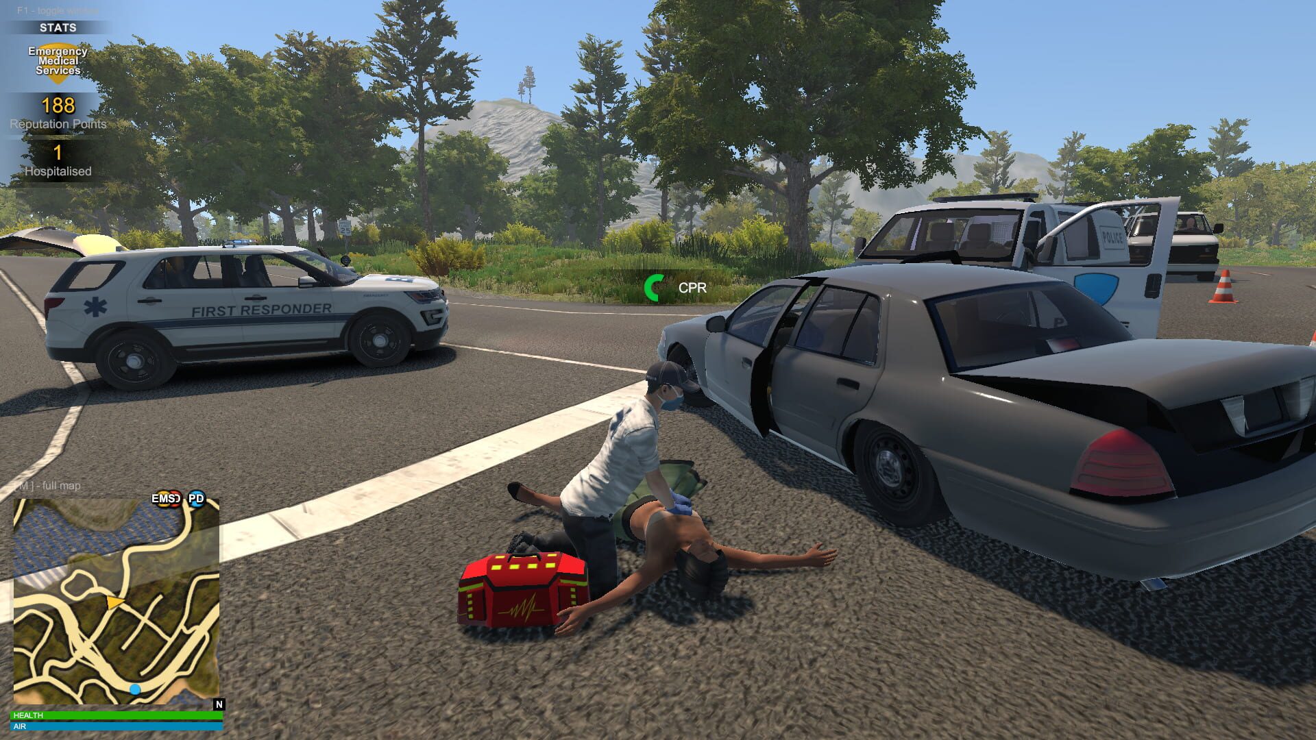 Flashing Lights: Police Fire EMS screenshot 8