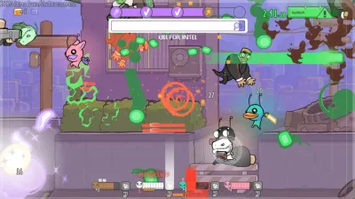 Alien Hominid Invasion screenshot 3