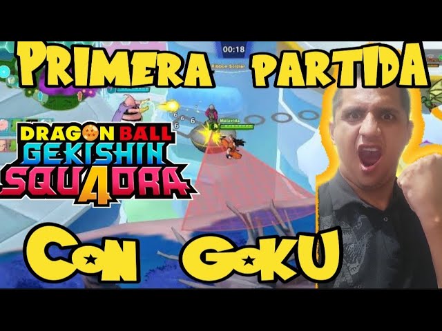 Primera partida con Goku(Dragón Ball Gekishin Scu4dra)