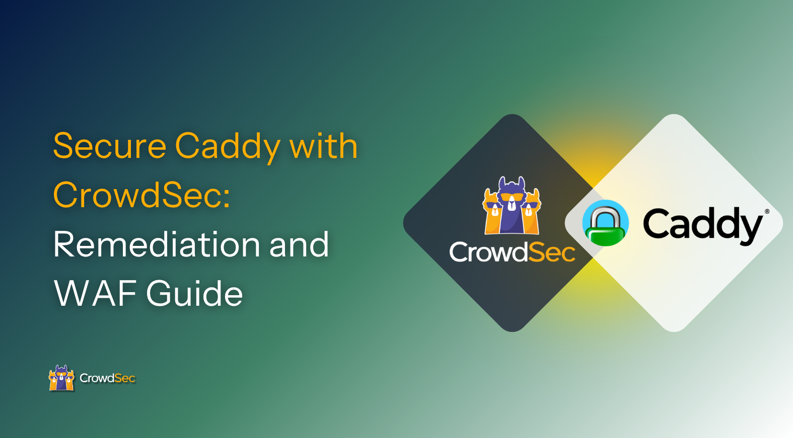 Secure Caddy with CrowdSec: Remediation and WAF Guide