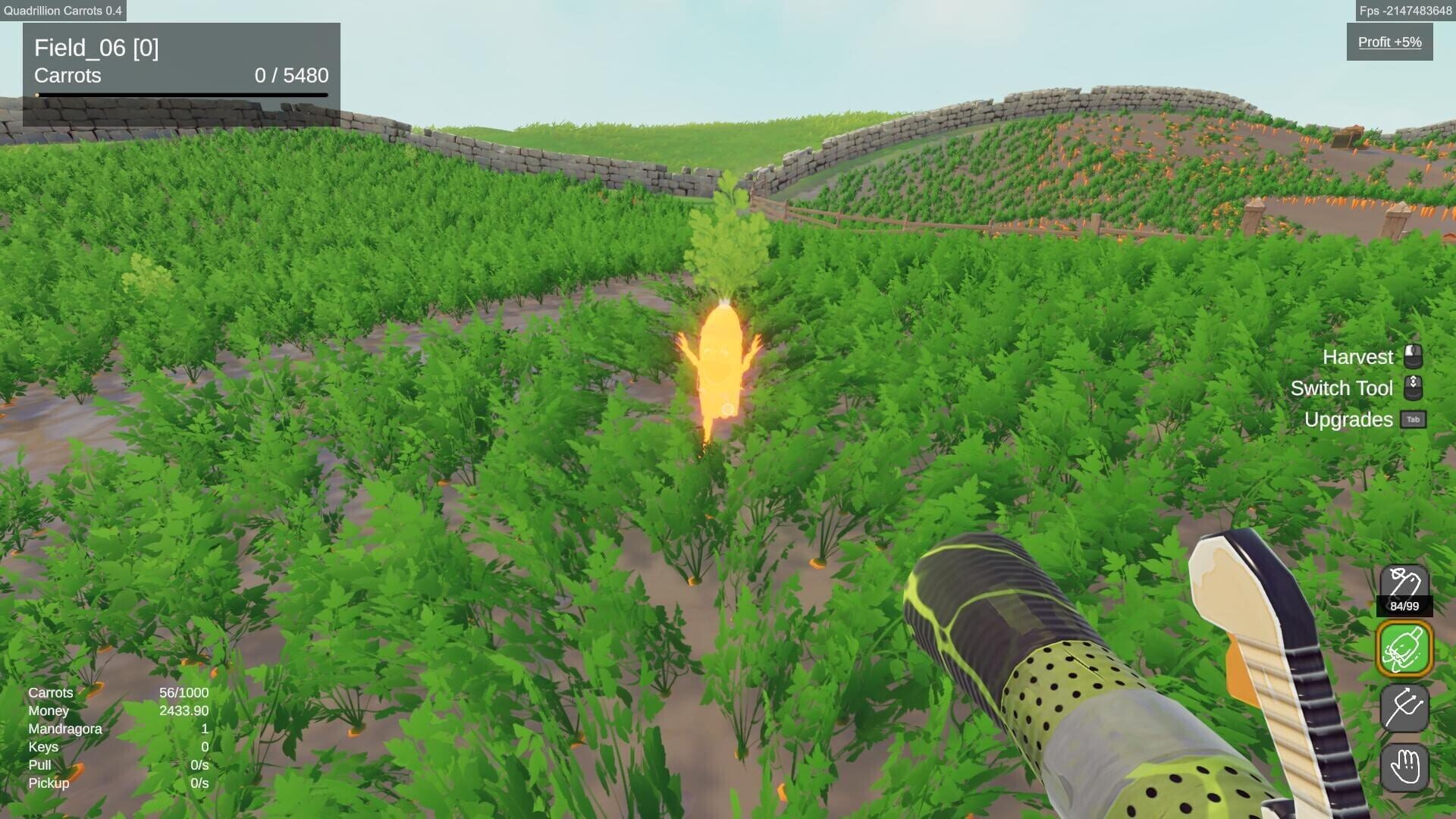 Quadrillion Carrots screenshot 9