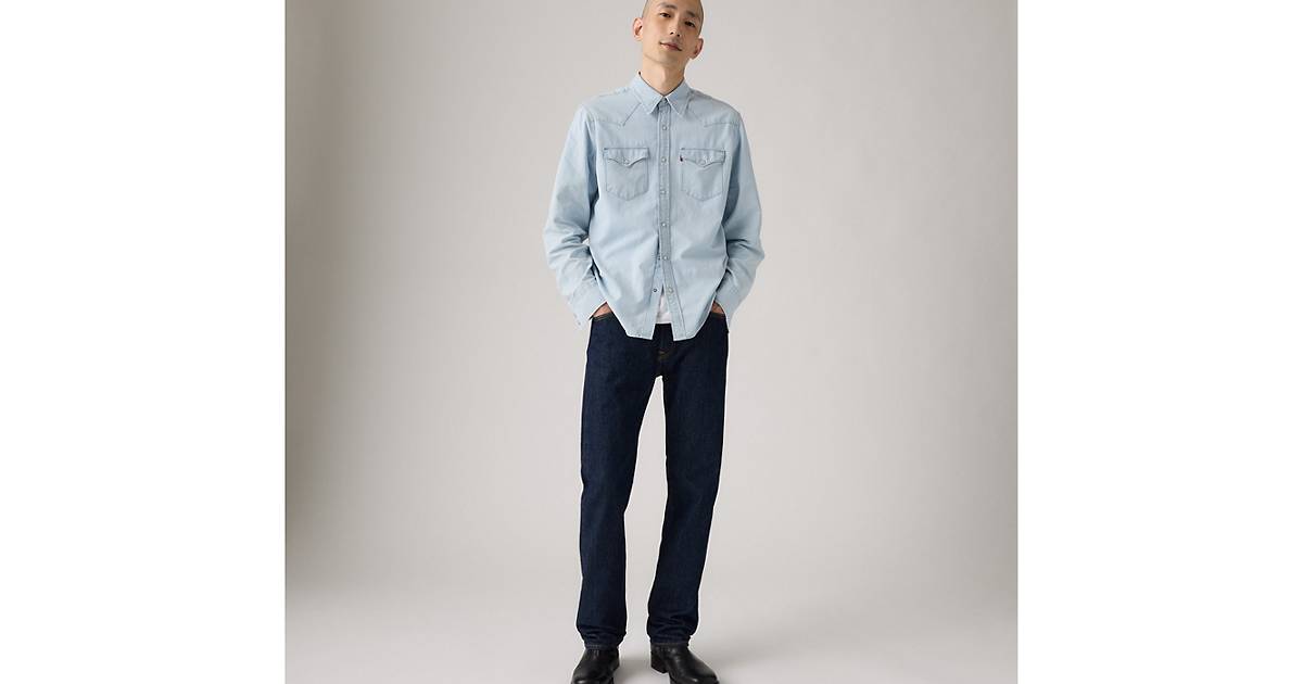 501® Original Fit Men's Jeans - Dark Wash | Levi's® US