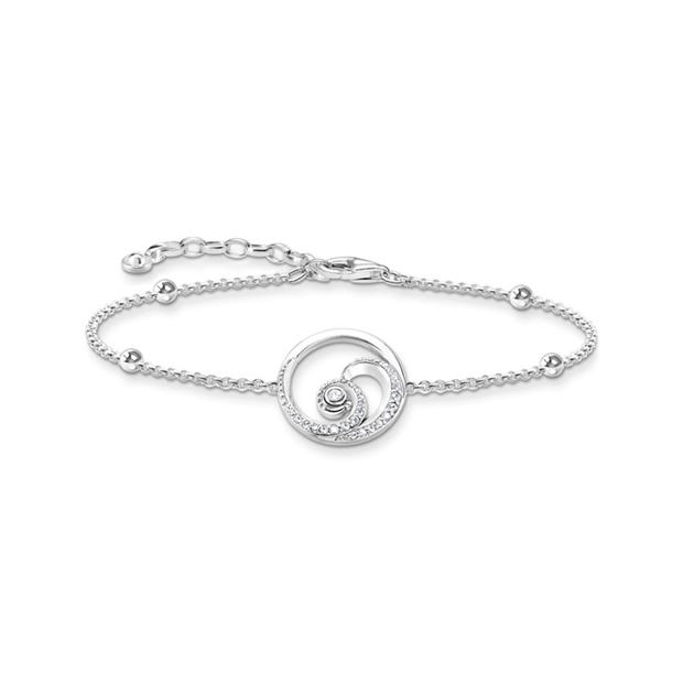 Thomas Sabo: Thomas Sabo THOMAS SABO Ocean Vibes Wave Bracelet