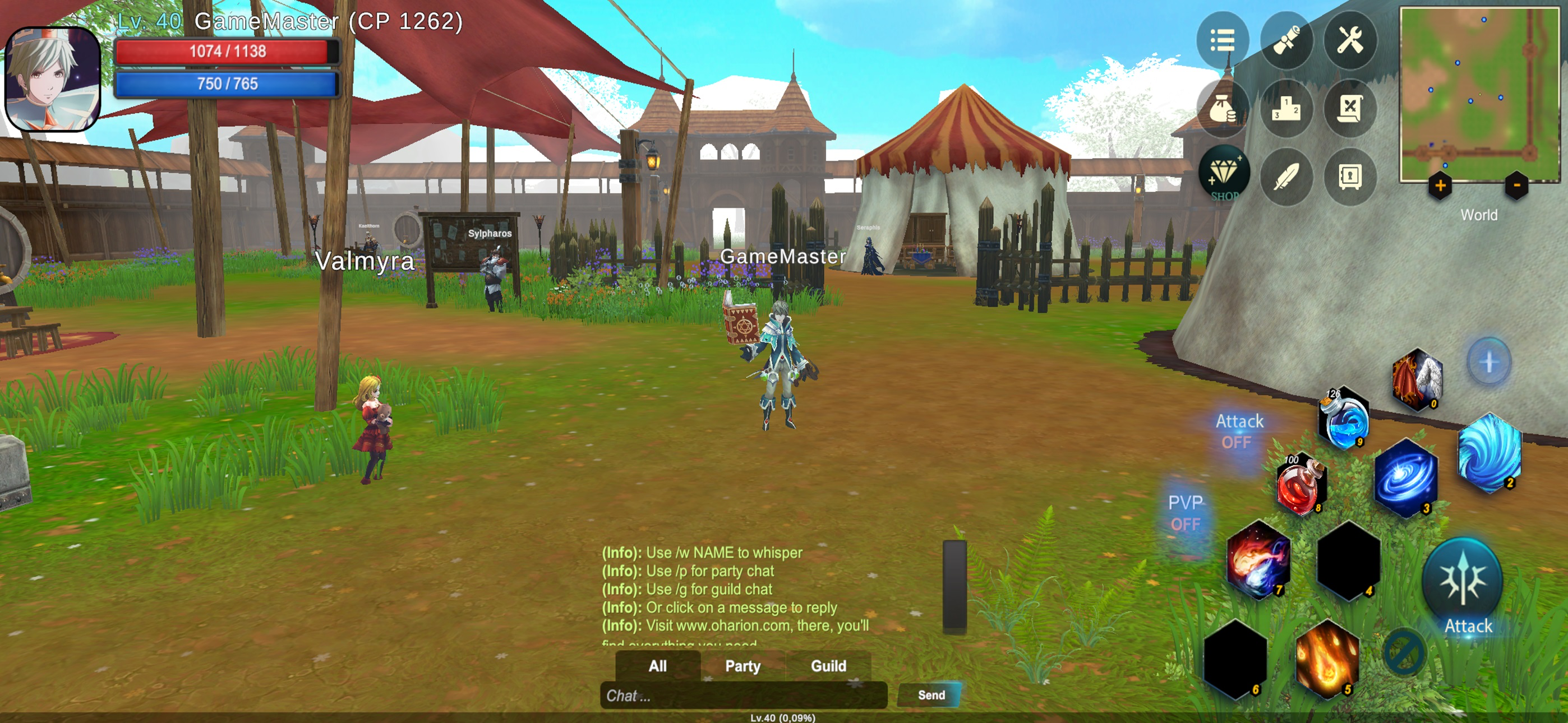 Oharion screenshot 4