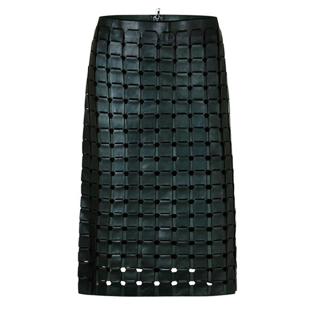BOTTEGA VENETA: BOTTEGA VENETA Women's Structured Midi Skirt