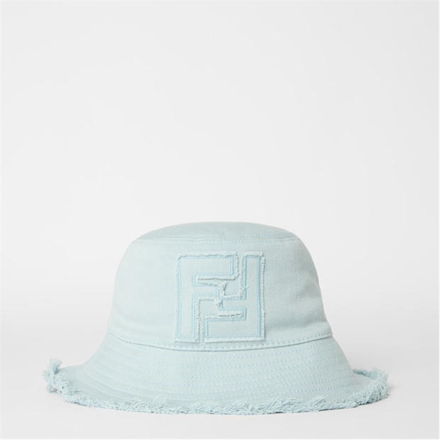 FENDI: FENDI Logo Bucket Hat Juniors
