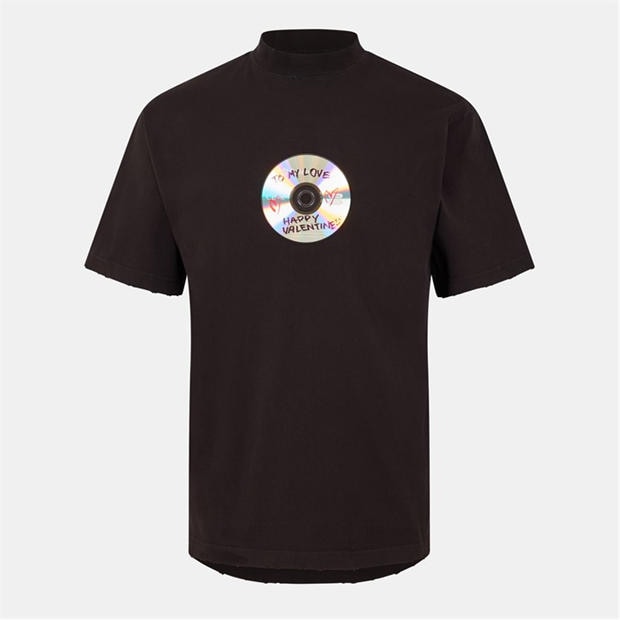 BALENCIAGA: BALENCIAGA Happy Valentines T-Shirt