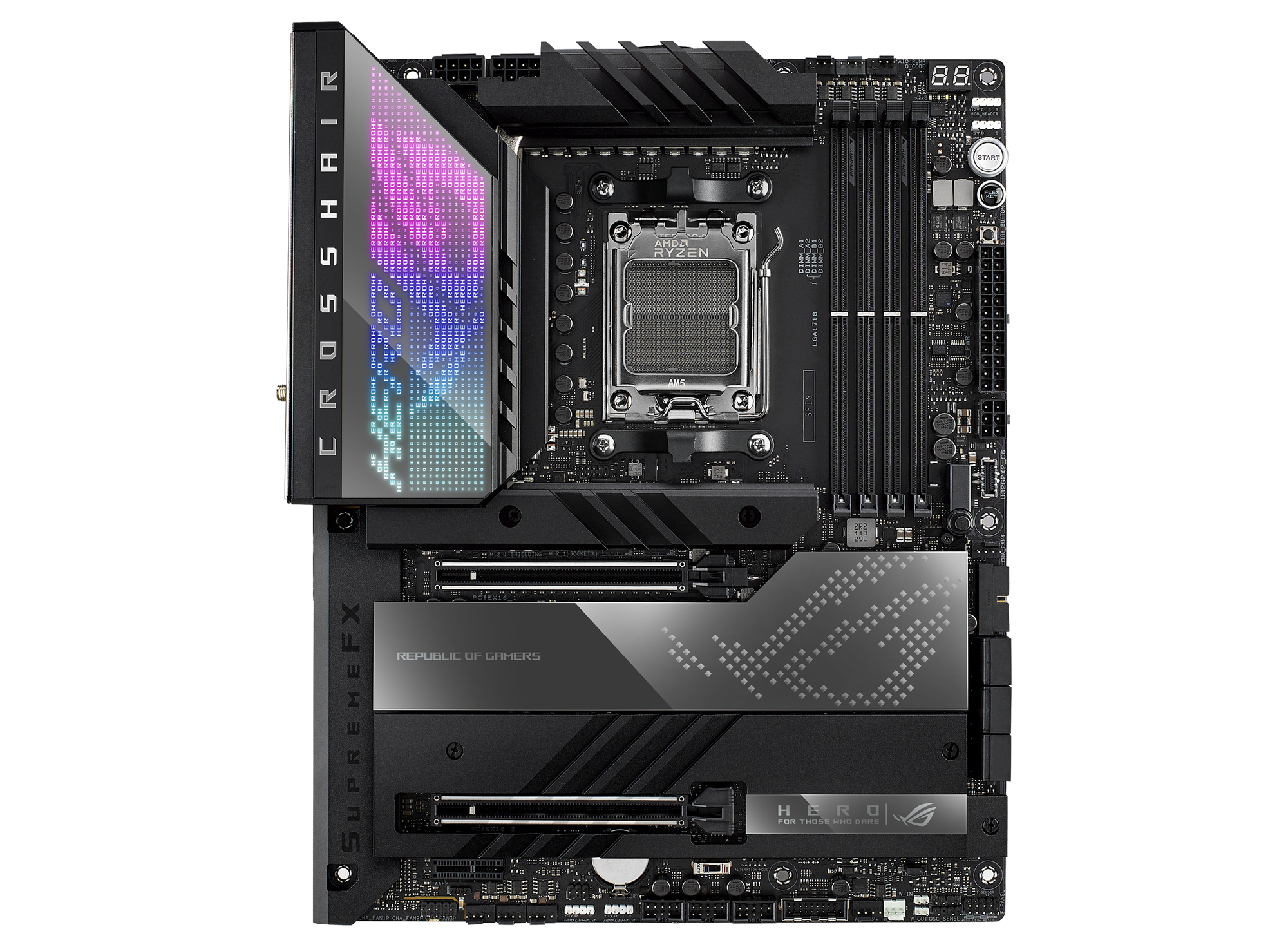 ROG CROSSHAIR X670E HERO | Motherboards | ROG Canada