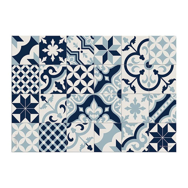 PODEVACHE: PODEVACHE Large Tiles Vinyl Placemat