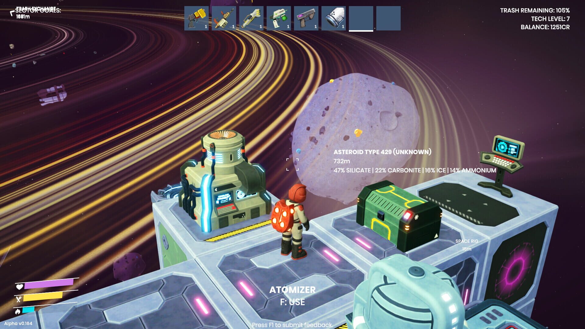 Space Trash Scavenger screenshot 2