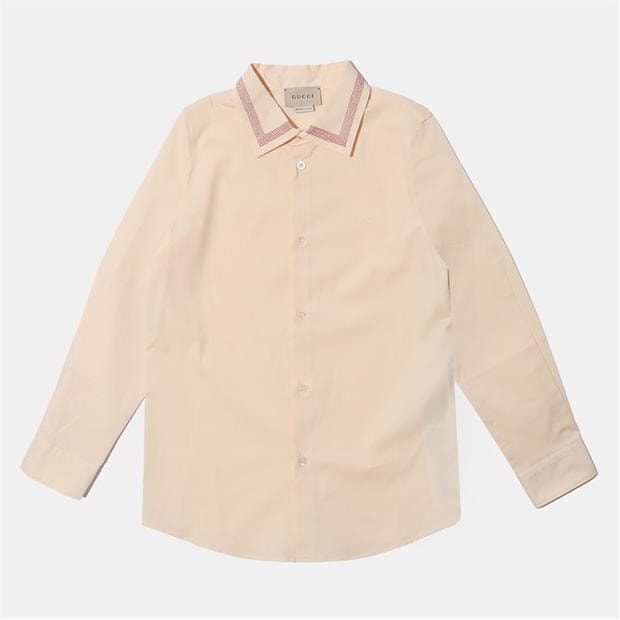 GUCCI: GUCCI Kids' Short Sleeve Plain Shirt
