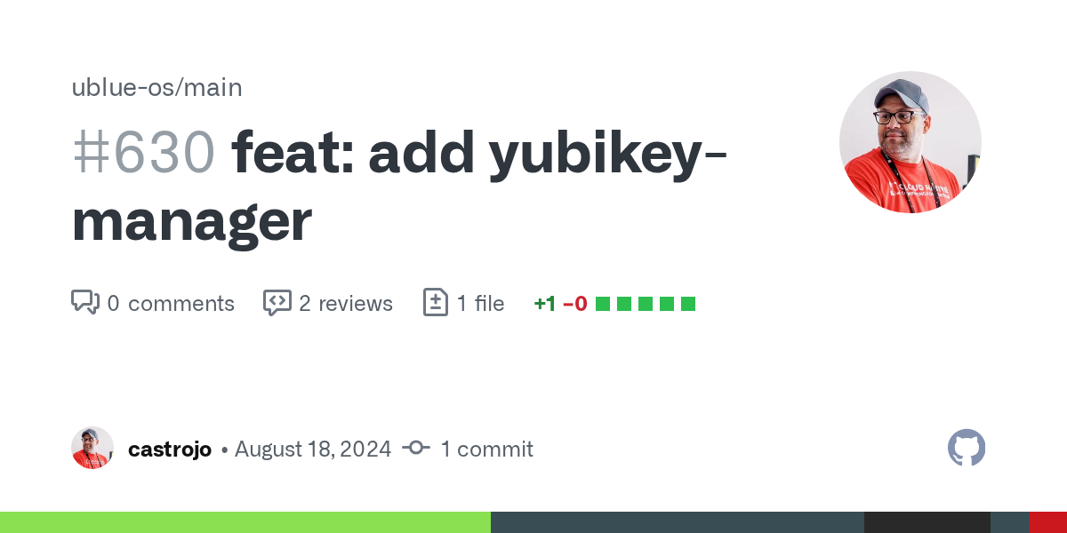 feat: add yubikey-manager by castrojo · Pull Request #630 · ublue-o...