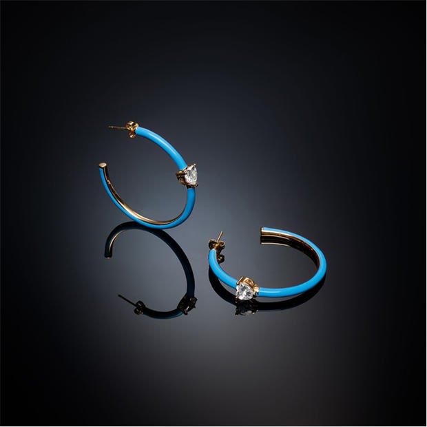 Chiara Ferragni: Chiara Ferragni Women's Classic Hoop Earrings