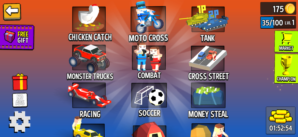 Cubic 2 3 4 Player Games screenshot 1