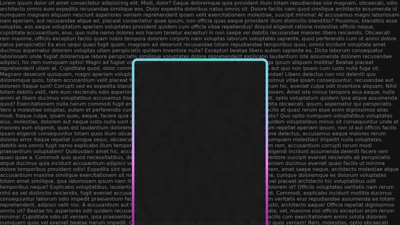 Glassmorphism card with animated border on hover