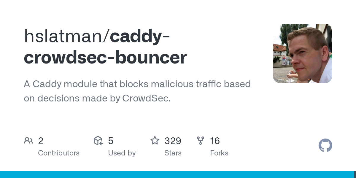 GitHub - hslatman/caddy-crowdsec-bouncer: A Caddy module that block...