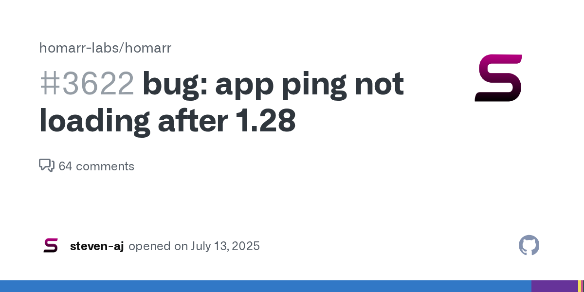 bug: App Status Checks · Issue #3622 · homarr-labs/homarr