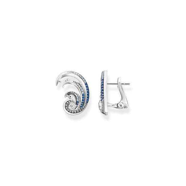 Thomas Sabo: Thomas Sabo Wave Ear Clips