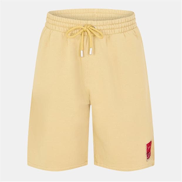 OFF WHITE: OFF WHITE Men's Logo Fleece Jogger Shorts