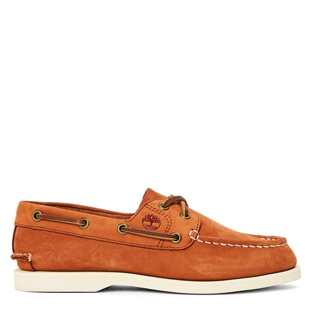 Timberland: Timberland Women's Boat Shoe Rust Nubuck Boat Shoes