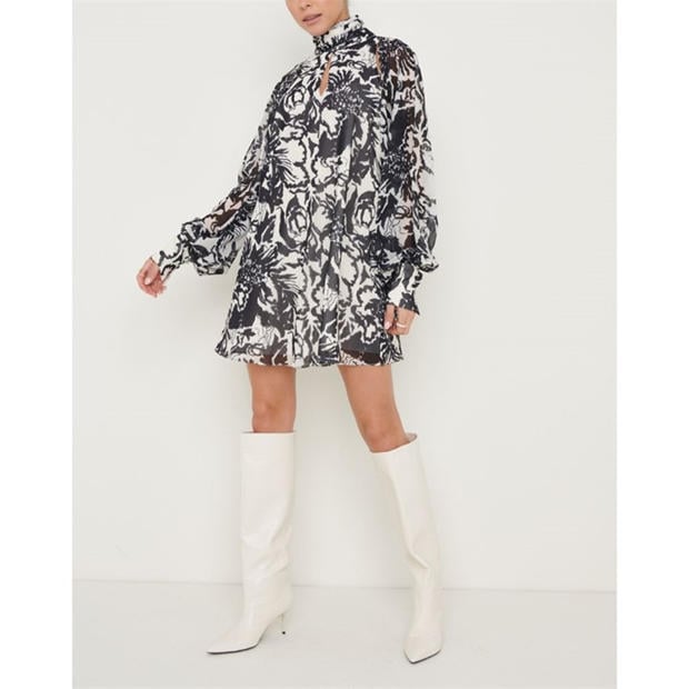 Pretty Lavish: Pretty Lavish Women's P Romy Chiffon Mini Dress