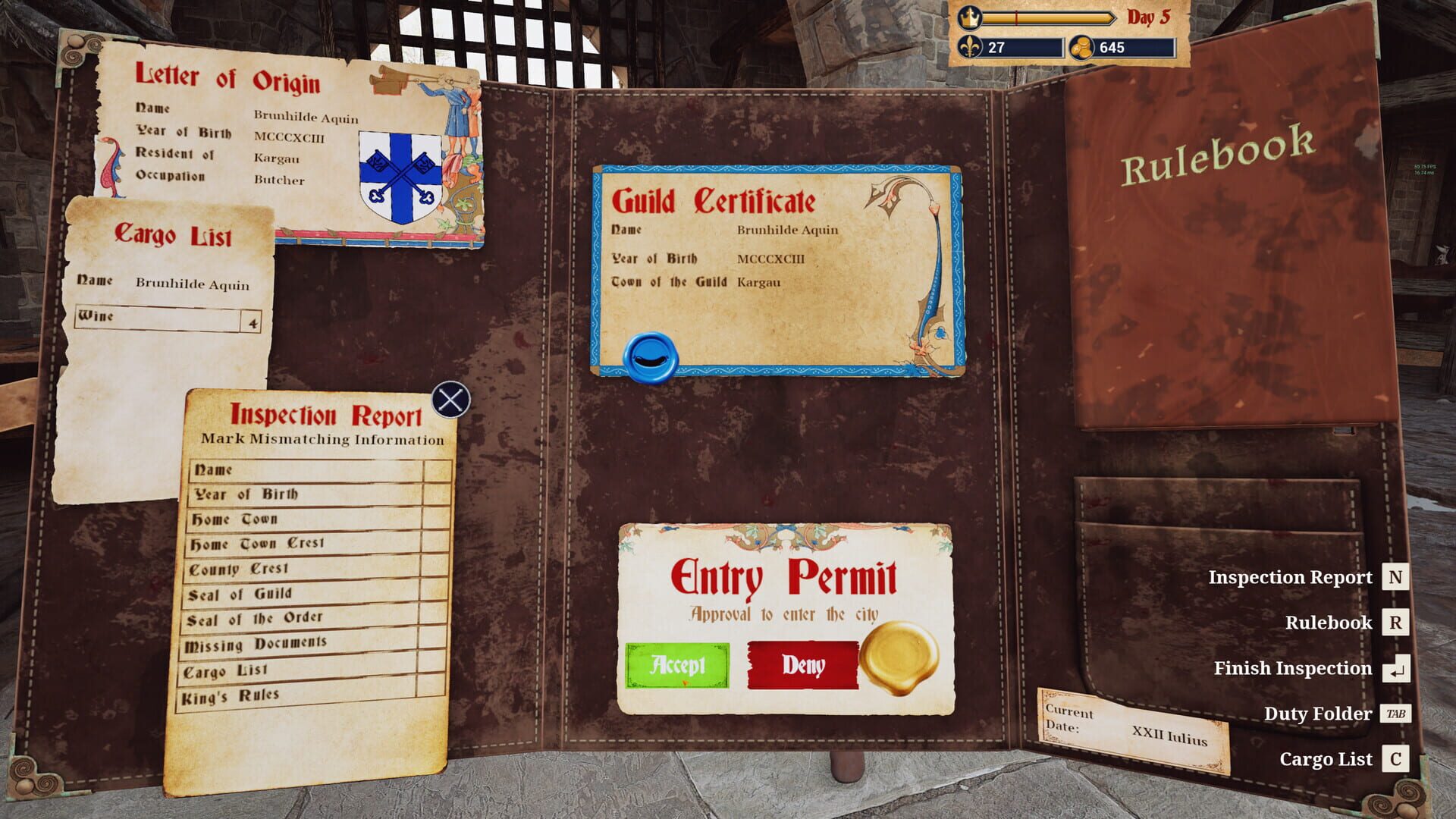 Gate Guard Simulator screenshot 2