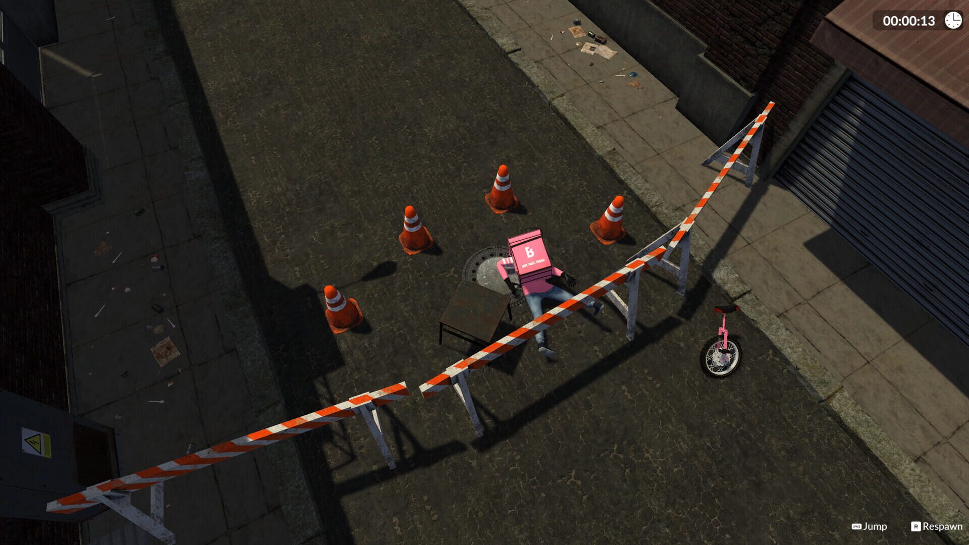 Unicycle Pizza Time! screenshot 5