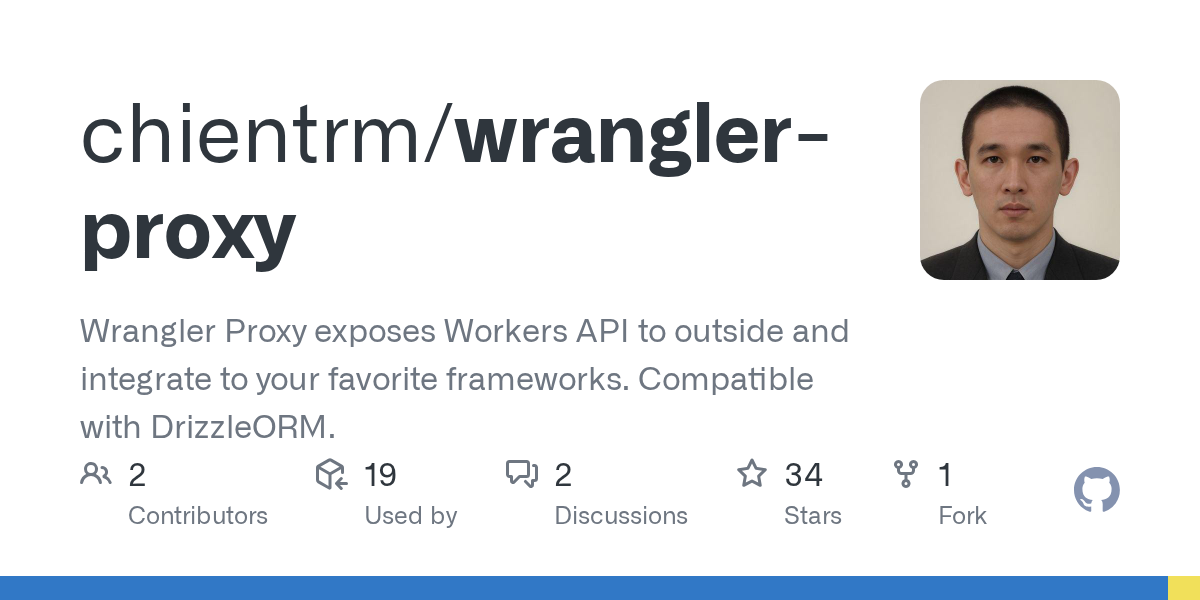 GitHub - chientrm/wrangler-proxy: Wrangler Proxy exposes Workers AP...