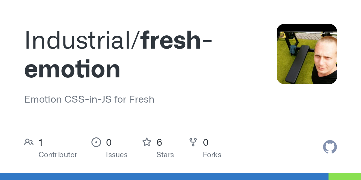GitHub - Industrial/fresh-emotion: Emotion CSS-in-JS for Fresh