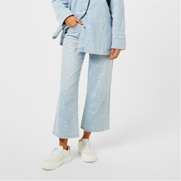 STELLA MCCARTNEY: STELLA MCCARTNEY Womens Logo Jeans