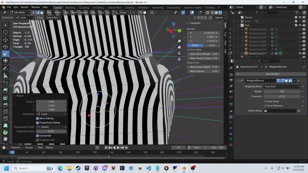Blender shading issues