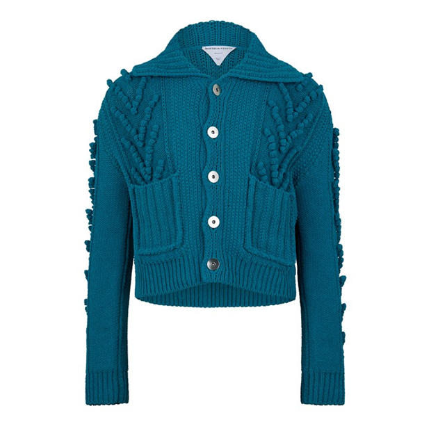 BOTTEGA VENETA: BOTTEGA VENETA Men's Minimalist Quality Yarn Cardigan